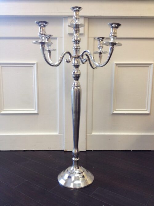 Silver Candelabra 39.5"