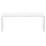 Melrose-White Acrylic Coffee Table