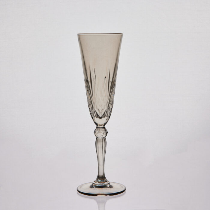 Melodia Smoke Champagne Flute 5oz