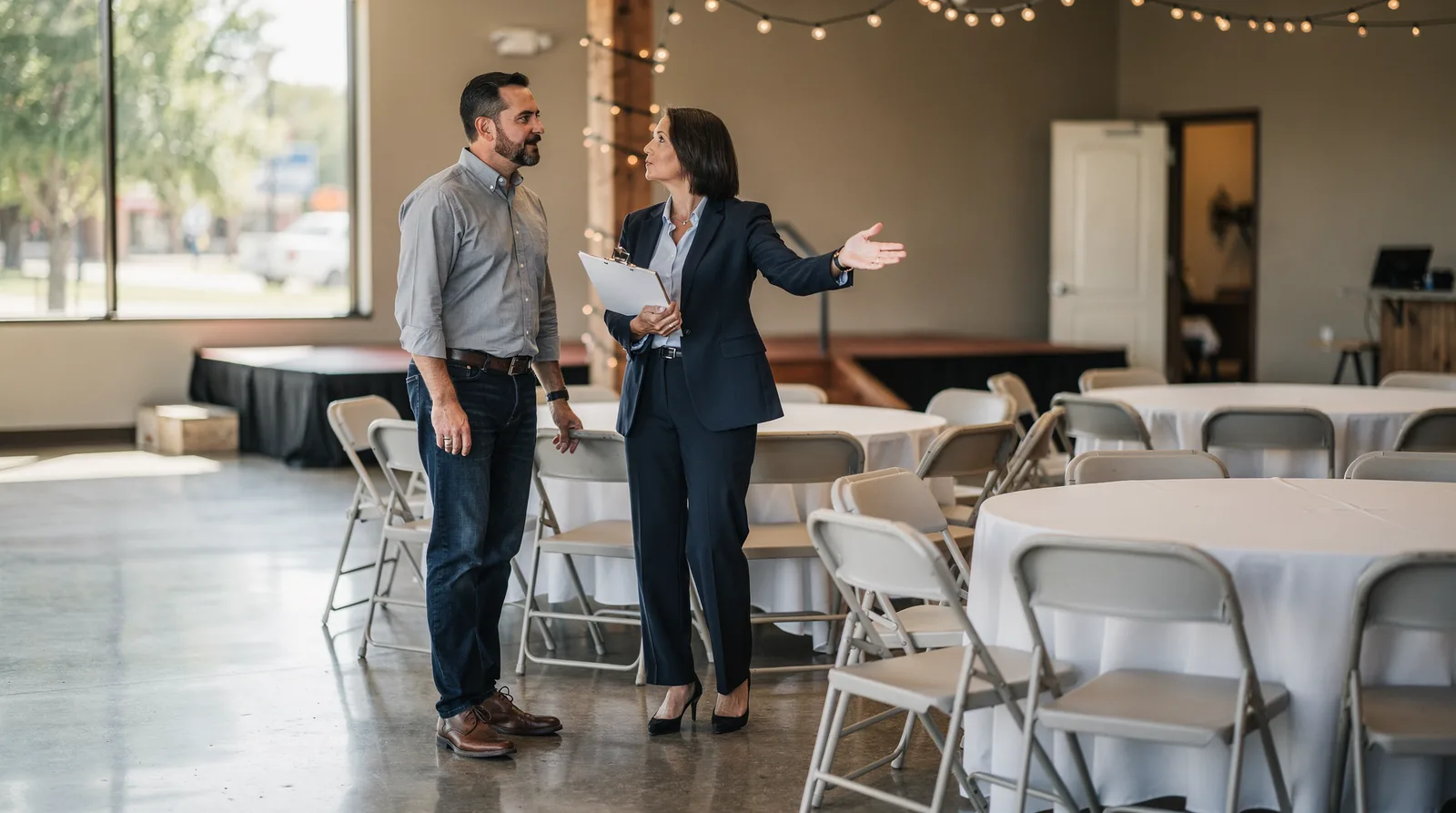 The City of Seguin Parks & Recreation department manages venue and space rentals through its